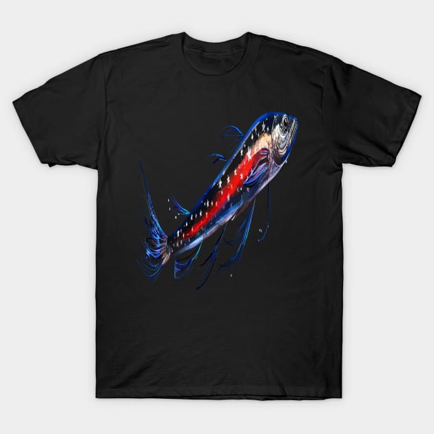 Patriotic Oarfish T-Shirt by JH Mart